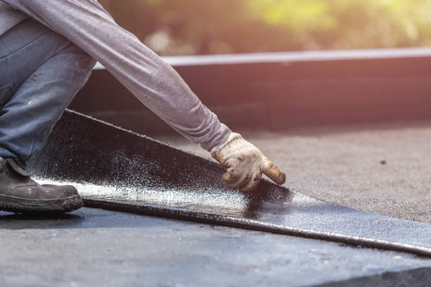 Professional Basement Waterproofing technician working in Goshen, KY